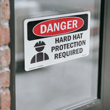 Hard Hat Protection Required
