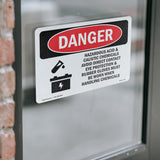 Acid Caustic Eye Rubber Gloves Chemicals