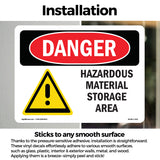 Hazardous Material Storage Area
