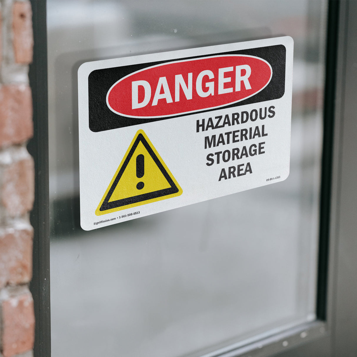 Hazardous Material Storage Area