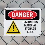 Hazardous Material Storage Area