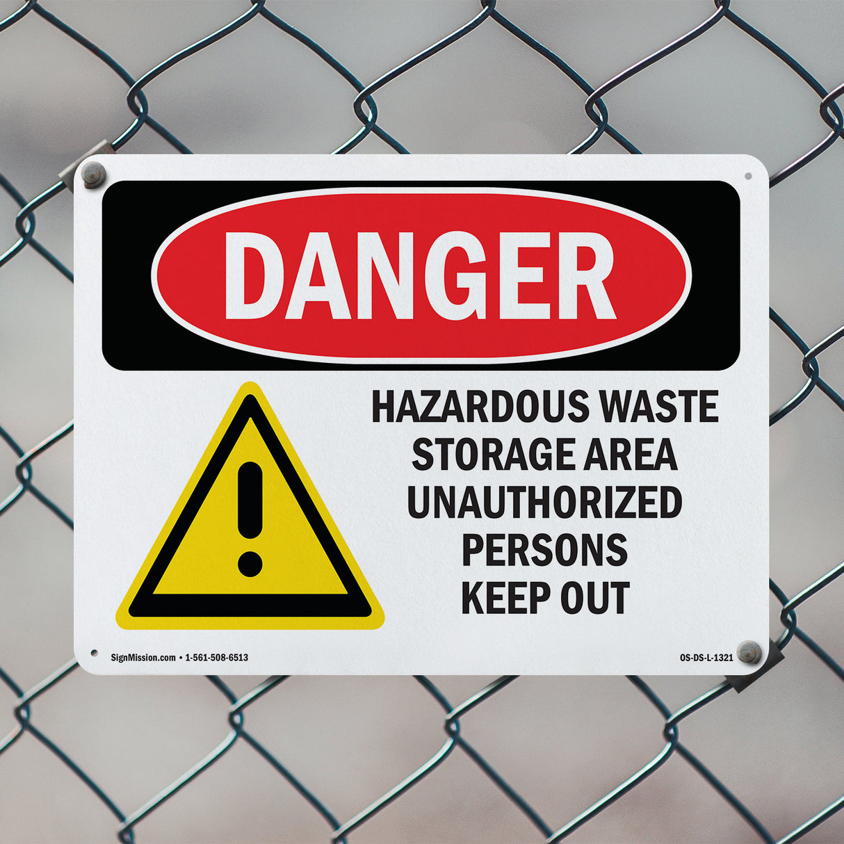 Hazardous Waste Storage Area