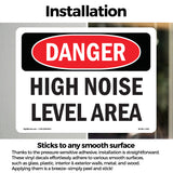 High Noise Level Area