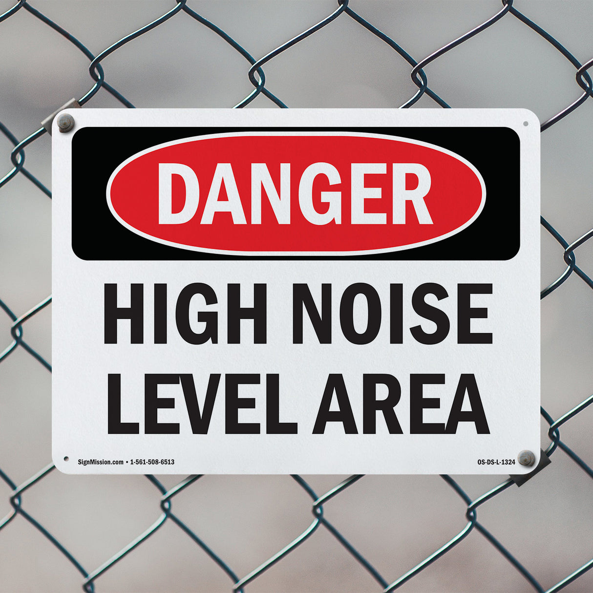 High Noise Level Area