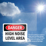 High Noise Level Area