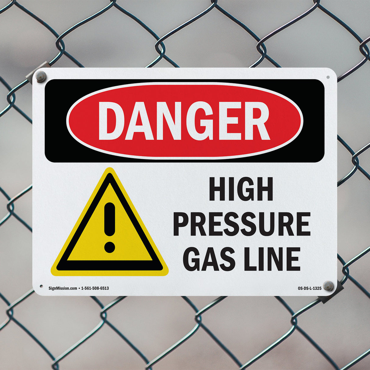 High Pressure Gas Line