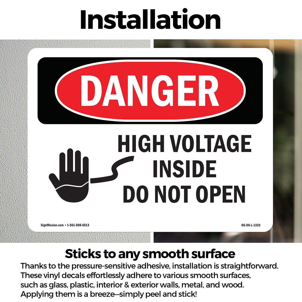High Voltage Inside Do Not Open
