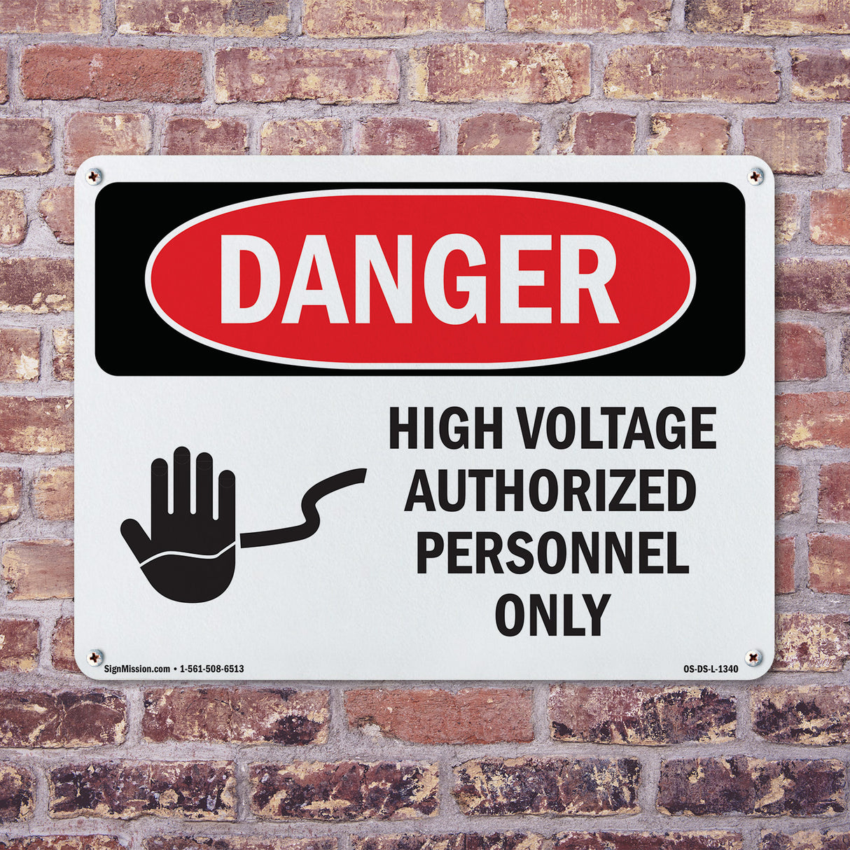 High Voltage Authorized Personnel Only