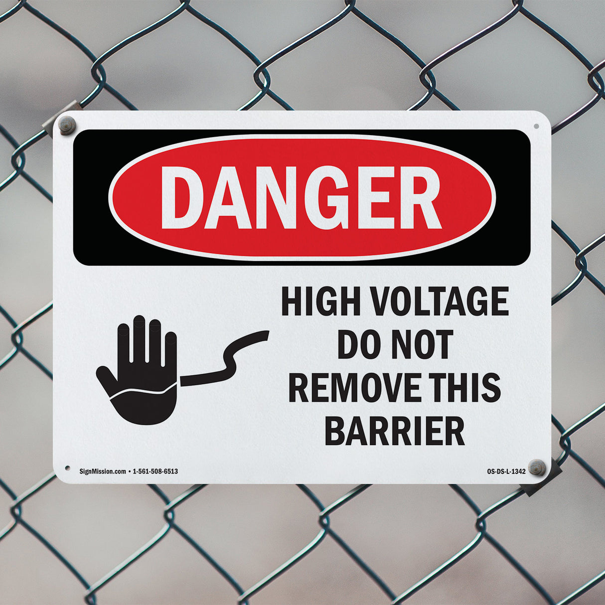 High Voltage Do Not Remove This Barrier
