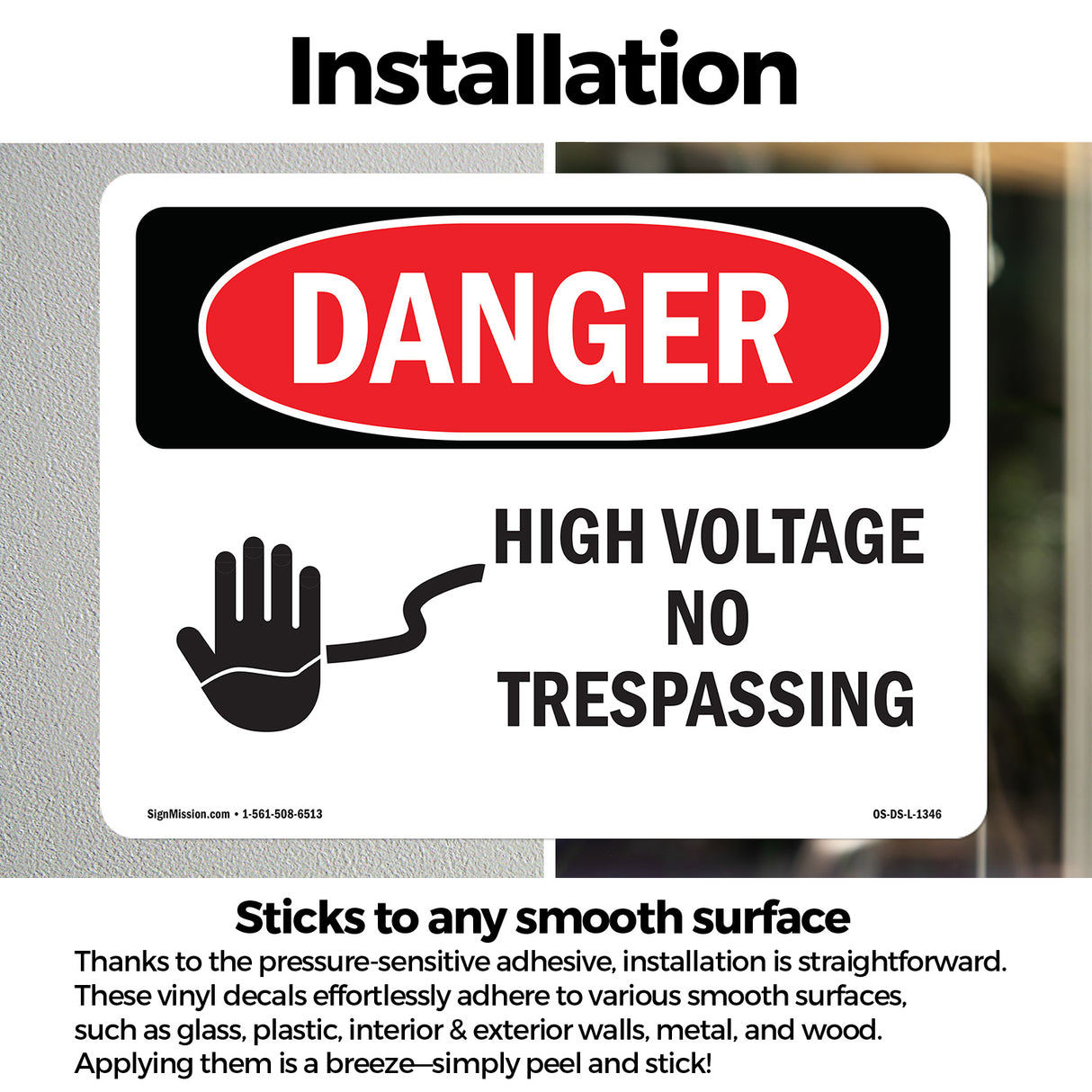 High Voltage No Trespassing