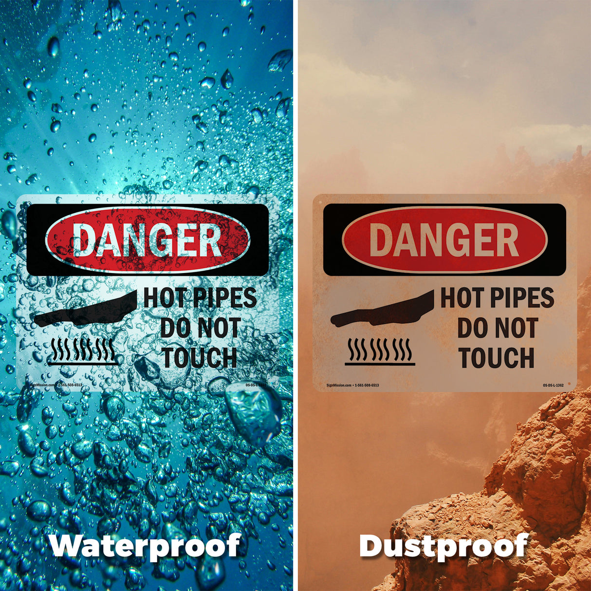 Hot Pipes Do Not Touch