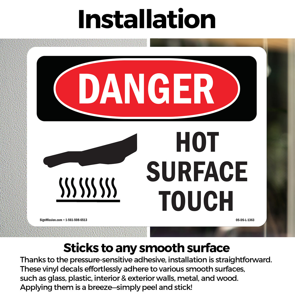 Hot Surface Do Not Touch
