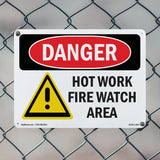 Hot Work Fire Watch Area