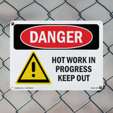 Hot Work In Progress Keep Out