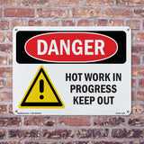 Hot Work In Progress Keep Out