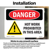 Hot Work Prohibited In This Area