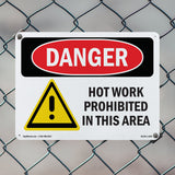 Hot Work Prohibited In This Area