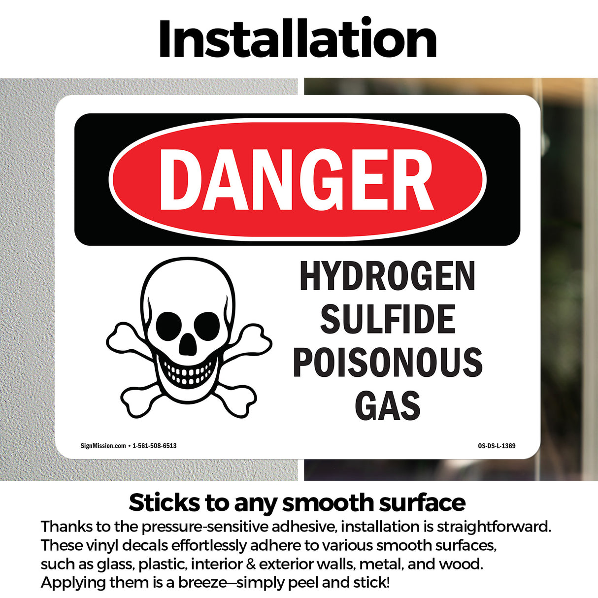 Hydrogen Sulfide Poisonous Gas