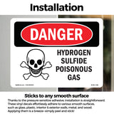 Hydrogen Sulfide Poisonous Gas