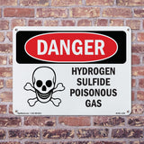 Hydrogen Sulfide Poisonous Gas