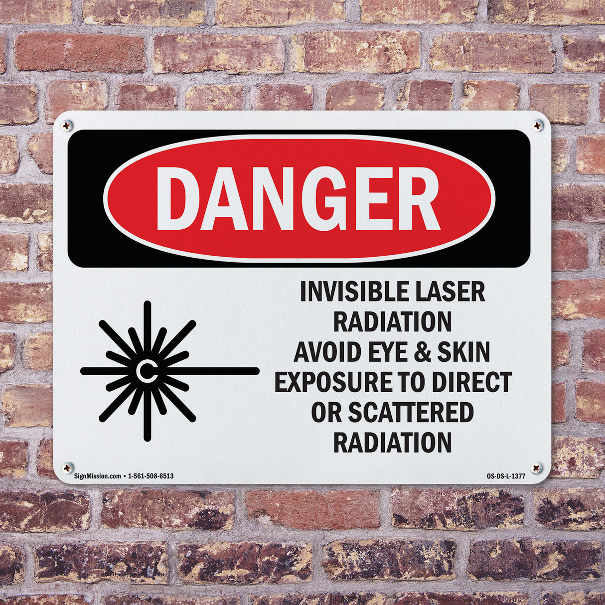 Invisible Laser Radiation Avoid Eye Exposure