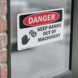 Keep Hands Out Of Machinery Spanish