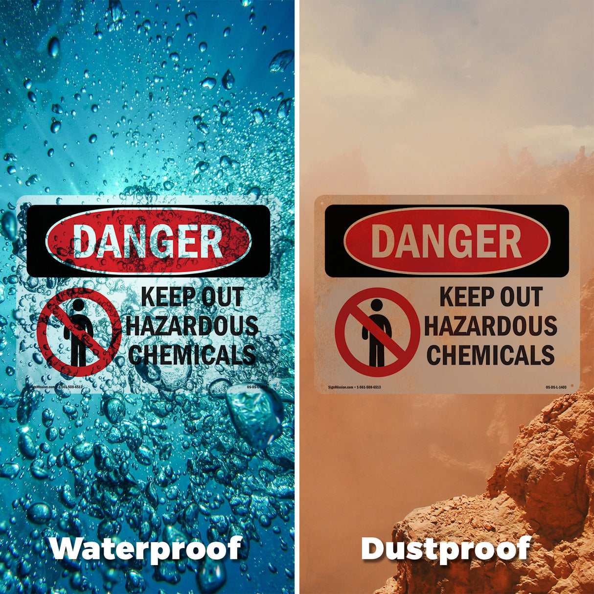 Keep Out Hazardous Chemicals