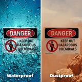 Keep Out Hazardous Chemicals