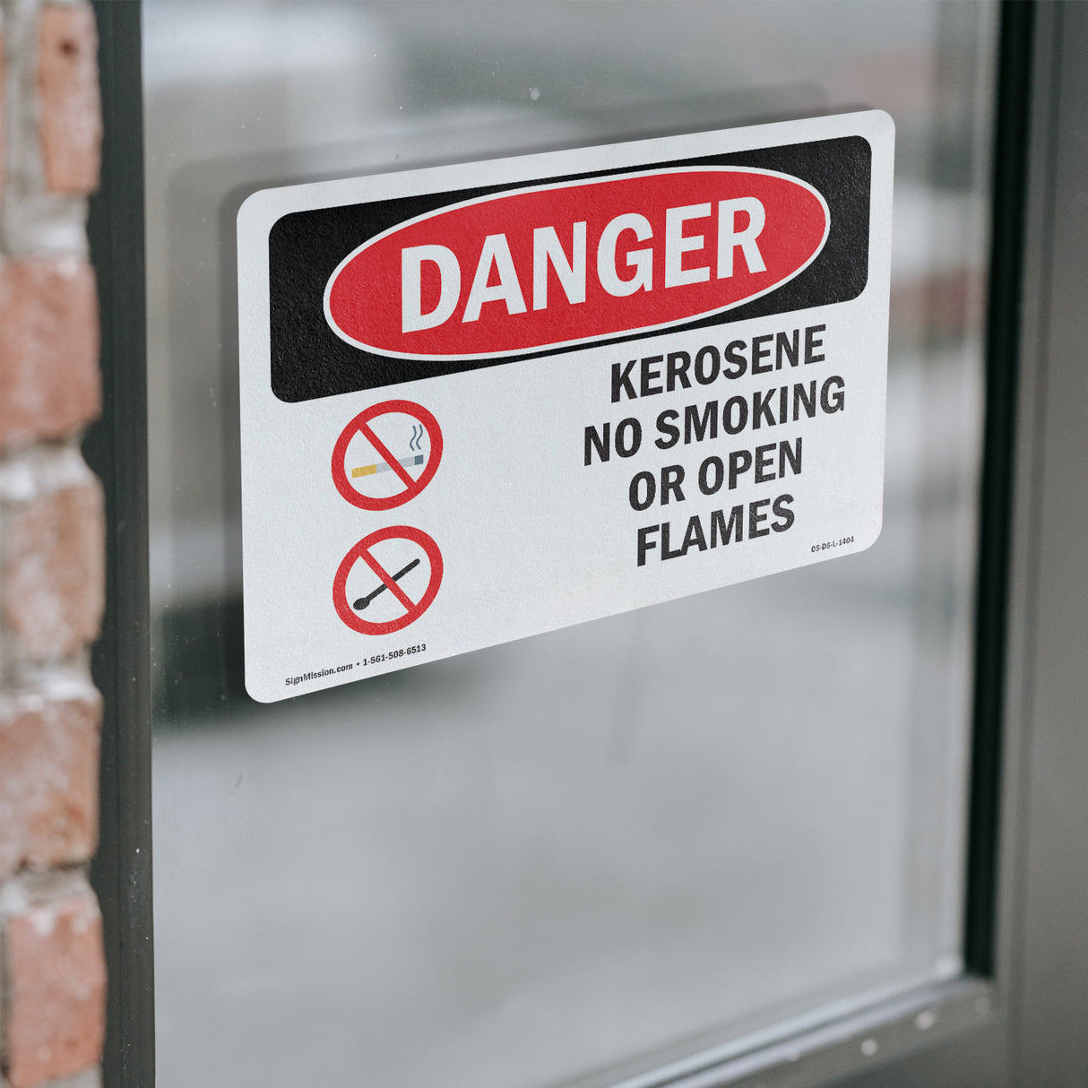 Kerosene No Smoking Or Open Flames