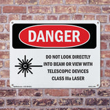 Do Not Look Directly Into Class IIIb Laser