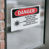 Class IIIa Laser Do Not Look Into Beam
