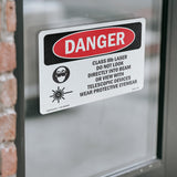 Class IIIb Laser Do Not Look Into Beam
