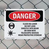 Class IIIb Laser Do Not Look Into Beam