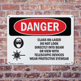 Class IIIb Laser Do Not Look Into Beam