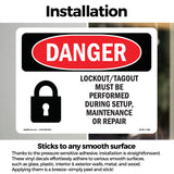 Lockout Tagout Setup Maintenance Repair