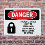 Lockout Tagout Setup Maintenance Repair