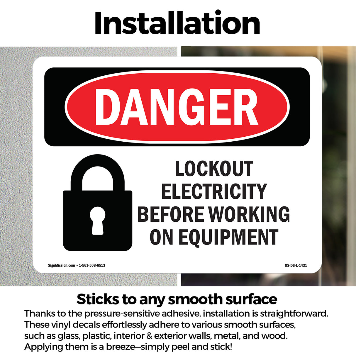 Lockout Electricity Before Working