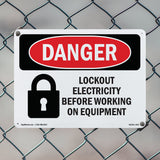Lockout Electricity Before Working