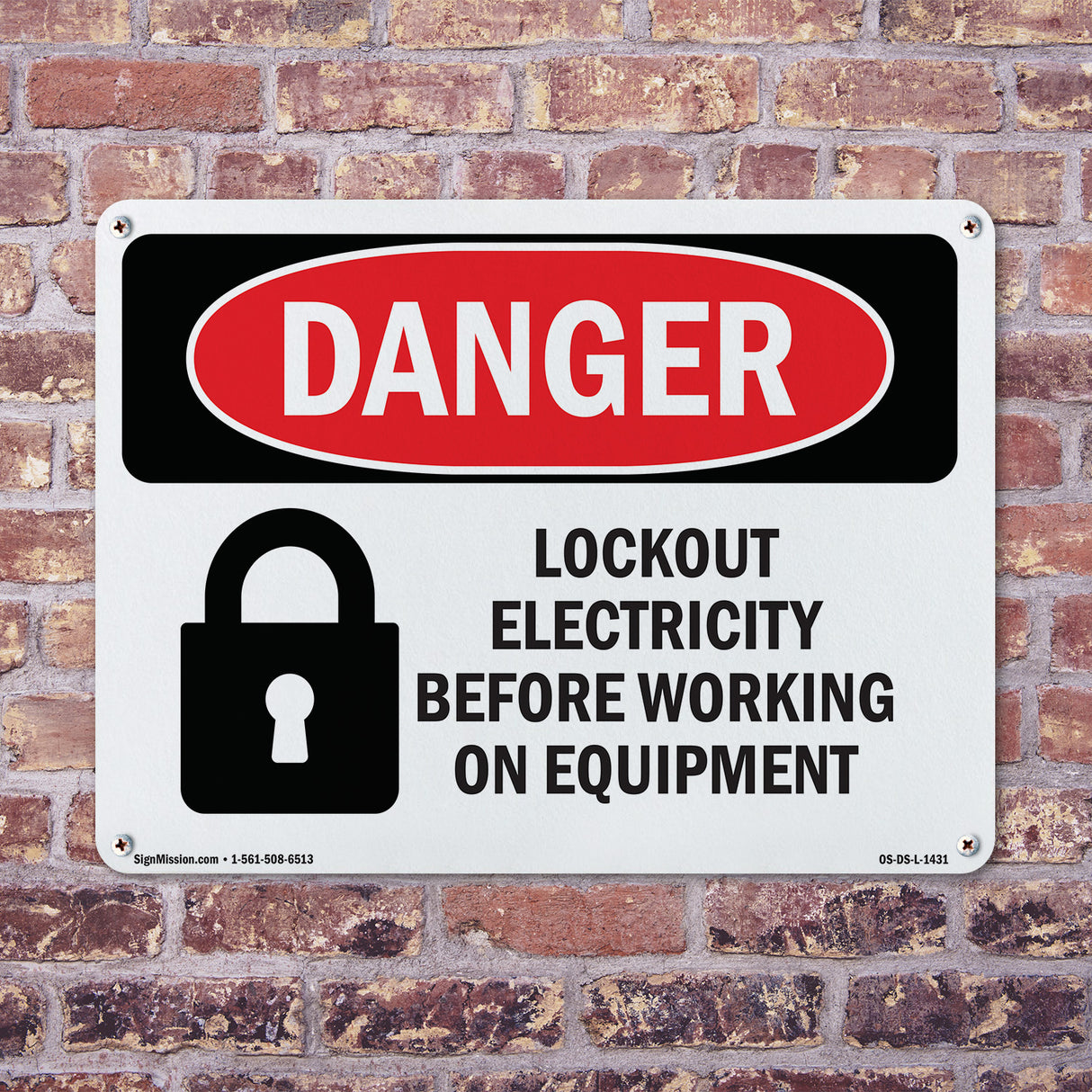 Lockout Electricity Before Working