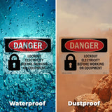 Lockout Electricity Before Working