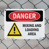 Mixing And Loading Area