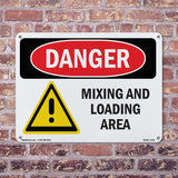 Mixing And Loading Area