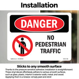 No Pedestrian Traffic
