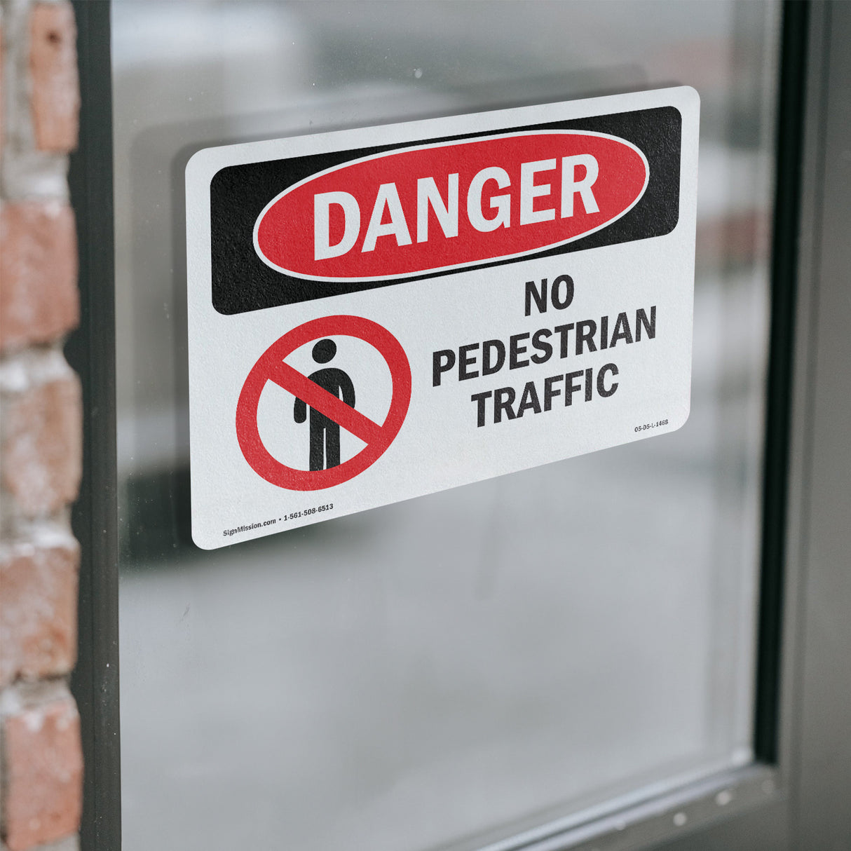 No Pedestrian Traffic