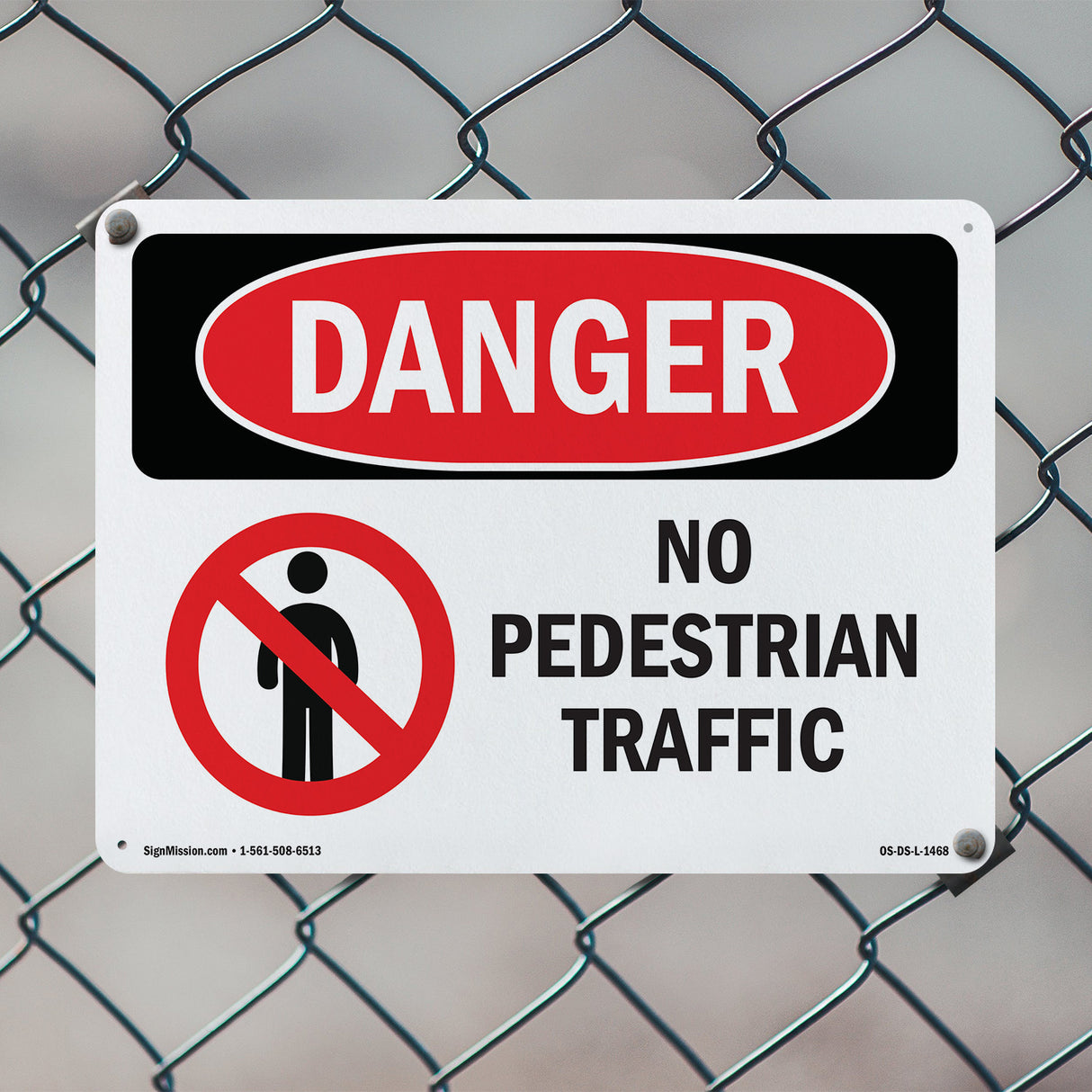 No Pedestrian Traffic