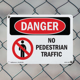No Pedestrian Traffic