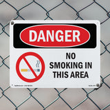 No Smoking In This Area