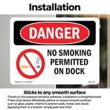 No Smoking Permitted On Dock