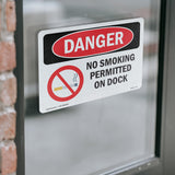 No Smoking Permitted On Dock