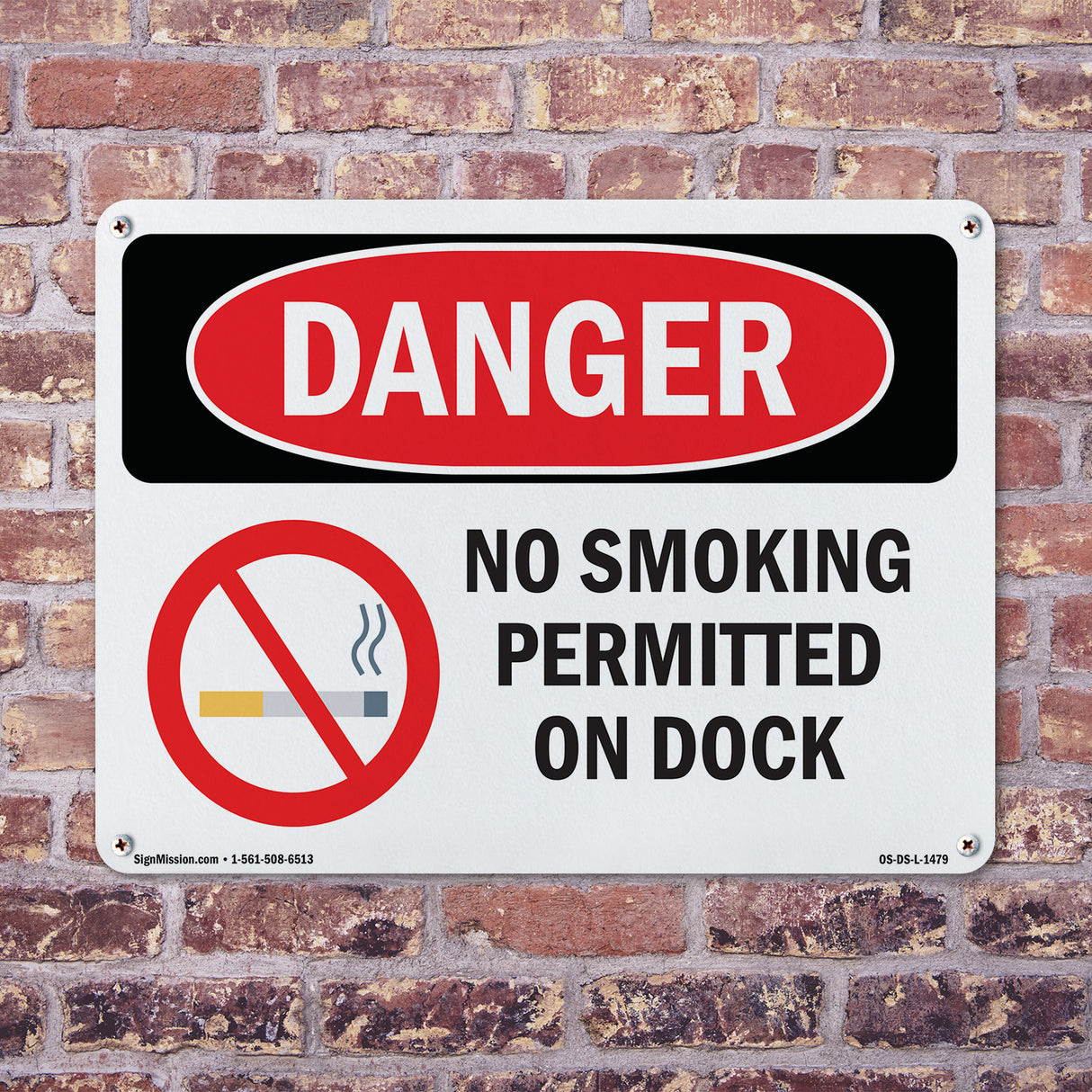 No Smoking Permitted On Dock